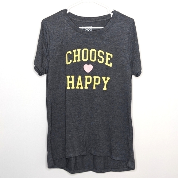NWT Modern Lux Choose Happy Short Sleeve Shirt XXL 2XL - Picture 1 of 3
